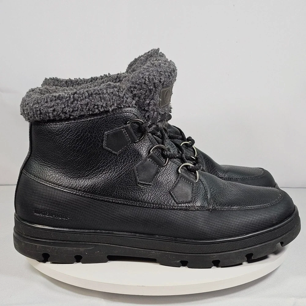 ALDO Black‎ Faux Fur Lined Waterproof Winter Boots Women US Size 10 EUR 43